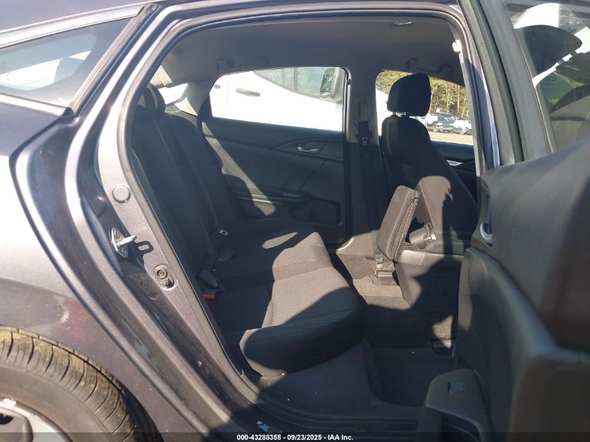 2019 Honda Civic Lx VIN: 19XFC2F66KE000376 Lot: 43288358