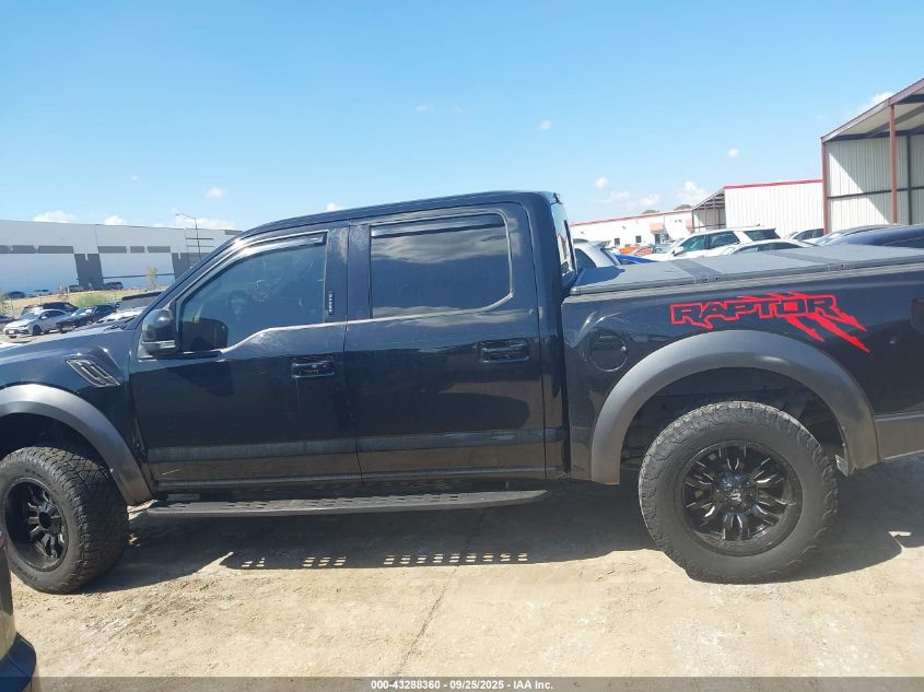 2017 Ford F-150 Raptor VIN: 1FTFW1RG8HFA53407 Lot: 43288360