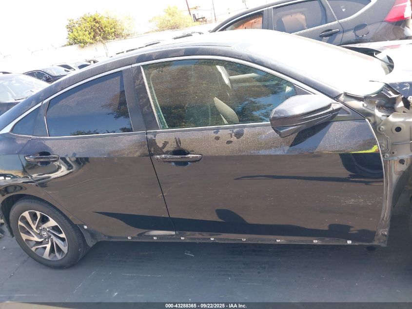 2018 Honda Civic Ex VIN: 2HGFC2F79JH591624 Lot: 43288365