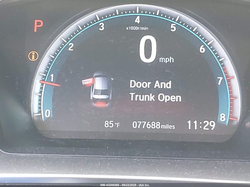 2018 Honda Civic Ex VIN: 2HGFC2F79JH591624 Lot: 43288365