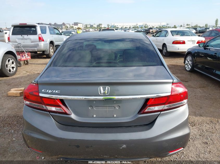 2013 Honda Civic Lx VIN: 19XFB2F51DE273867 Lot: 43288369