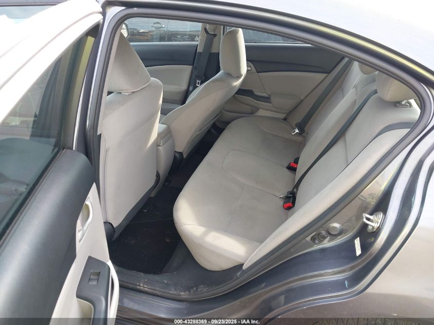 2013 Honda Civic Lx VIN: 19XFB2F51DE273867 Lot: 43288369