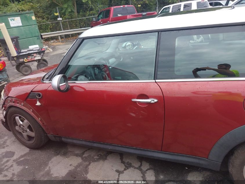 2009 Mini Cooper Clubman VIN: WMWML33599TX33092 Lot: 43288370