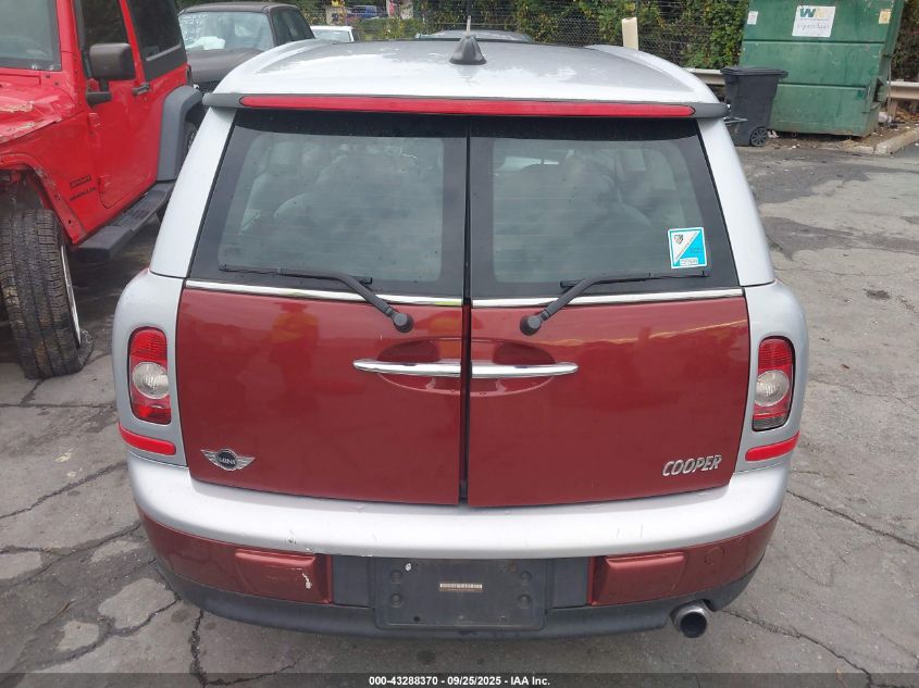 2009 Mini Cooper Clubman VIN: WMWML33599TX33092 Lot: 43288370