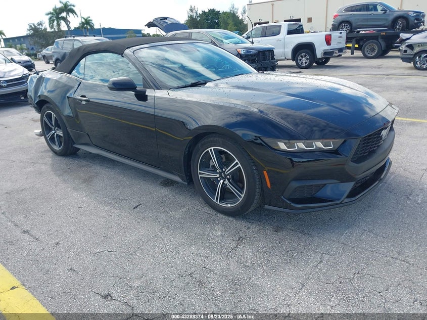 Vin: 1fagp8uh1s5105991, lot: 43782981, ford mustang ecoboost premium 2025 img_1