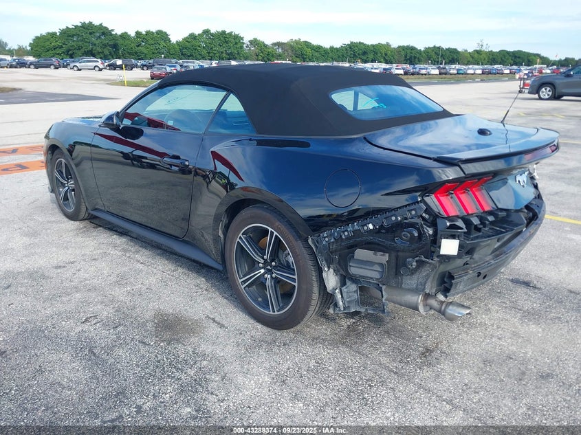 Vin: 1fagp8uh1s5105991, lot: 43782981, ford mustang ecoboost premium 20253