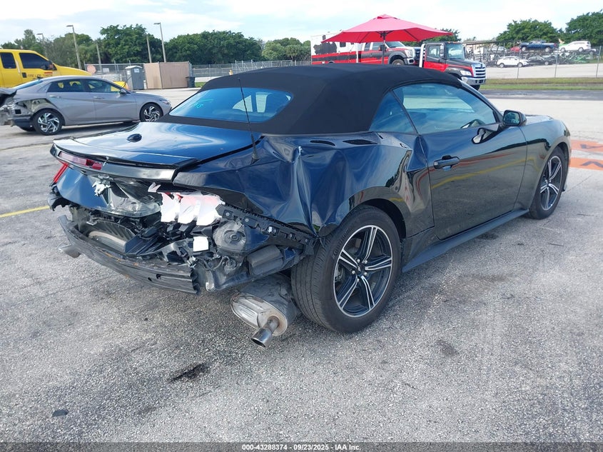 Vin: 1fagp8uh1s5105991, lot: 43782981, ford mustang ecoboost premium 20254
