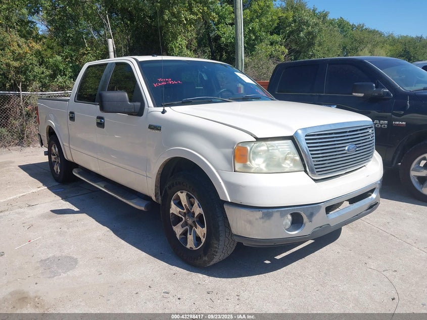 2008 Ford F-150 60Th Anniversary/Fx2/King Ranch/Lariat/Xlt beige truck flexible 1FTPW12V48FB57390 photo #1