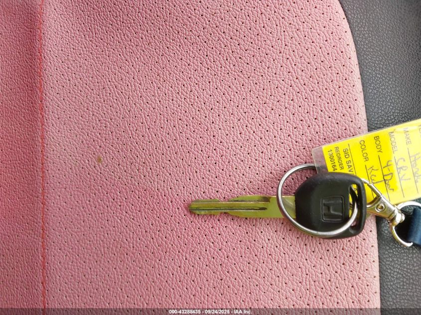 2001 Honda Cr-V Lx VIN: JHLRD28461S014217 Lot: 43288435