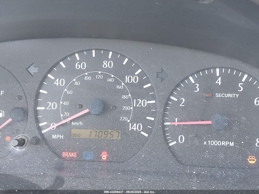 2000 Toyota Camry Solara Sle V6 VIN: 2T1FF28PXYC366250 Lot: 43288437