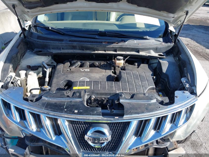 2009 Nissan Murano Sl VIN: JN8AZ18W79W213633 Lot: 43288449