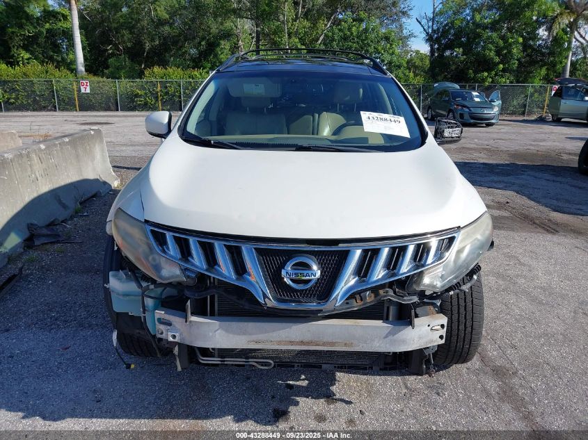2009 Nissan Murano Sl VIN: JN8AZ18W79W213633 Lot: 43288449