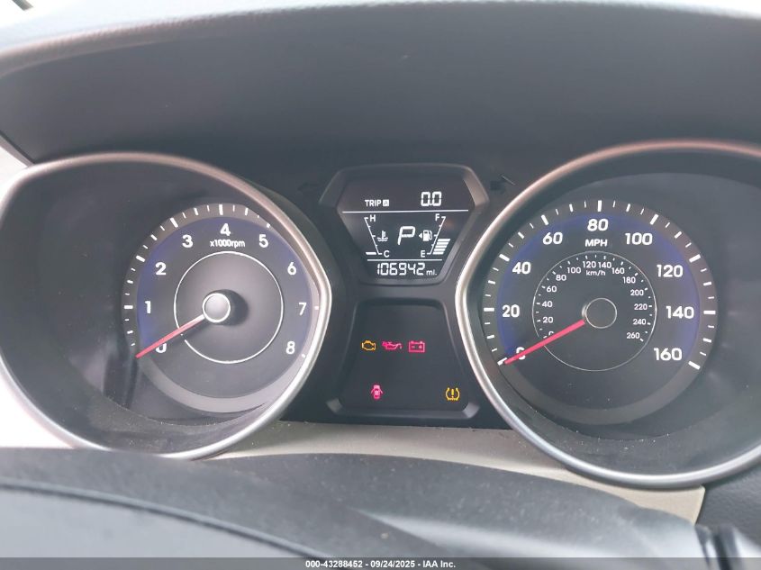 2015 Hyundai Elantra Se VIN: 5NPDH4AE6FH639975 Lot: 43288452