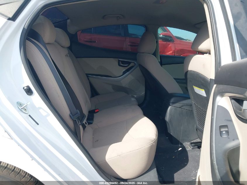 2015 Hyundai Elantra Se VIN: 5NPDH4AE6FH639975 Lot: 43288452