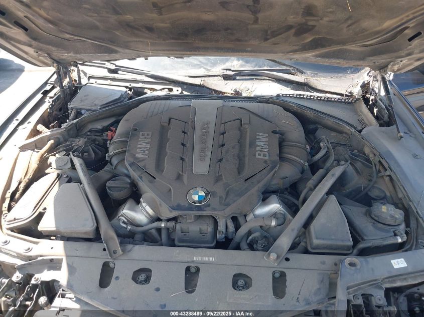 2011 BMW 550I VIN: WBAFR9C52BC757671 Lot: 43288489