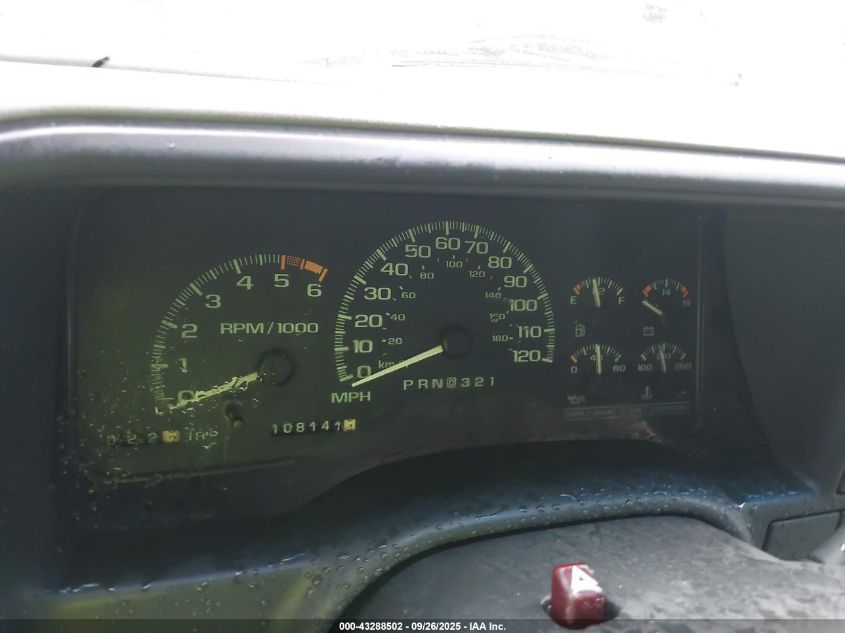 1999 Chevrolet Tahoe Lt VIN: 1GNEC13RXXR153785 Lot: 43288502