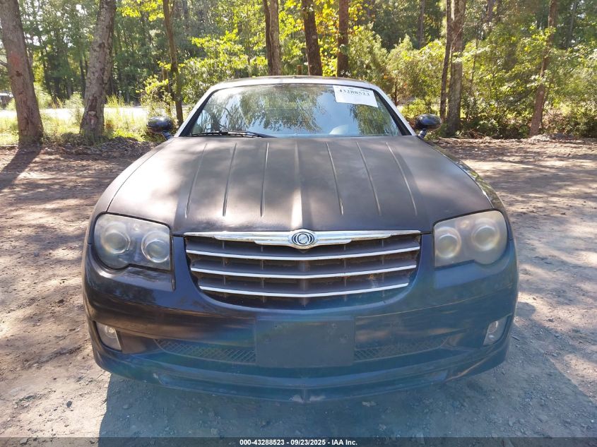 2005 Chrysler Crossfire Srt-6 VIN: 1C3AN79N75X038809 Lot: 43288523