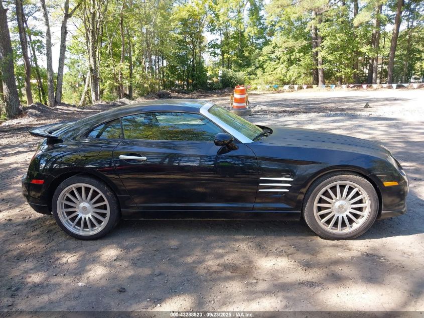 2005 Chrysler Crossfire Srt-6 VIN: 1C3AN79N75X038809 Lot: 43288523