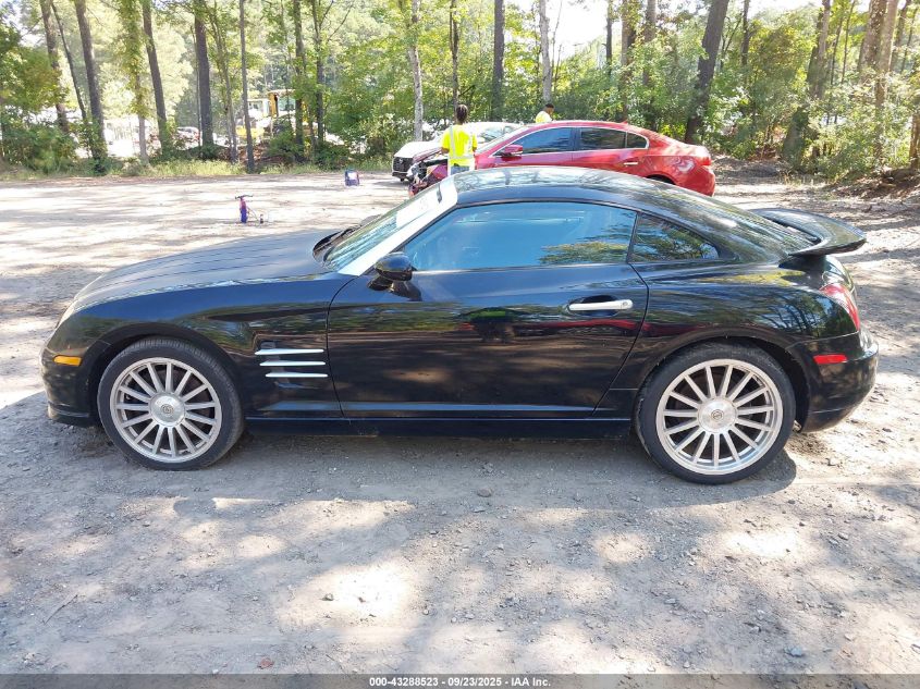 2005 Chrysler Crossfire Srt-6 VIN: 1C3AN79N75X038809 Lot: 43288523