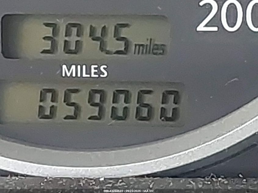 2005 Chrysler Crossfire Srt-6 VIN: 1C3AN79N75X038809 Lot: 43288523