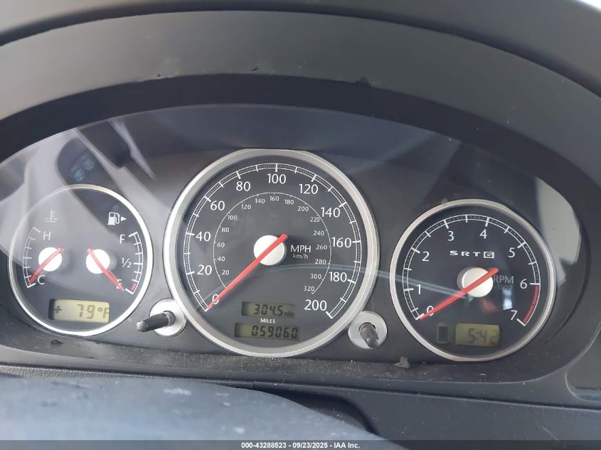 2005 Chrysler Crossfire Srt-6 VIN: 1C3AN79N75X038809 Lot: 43288523