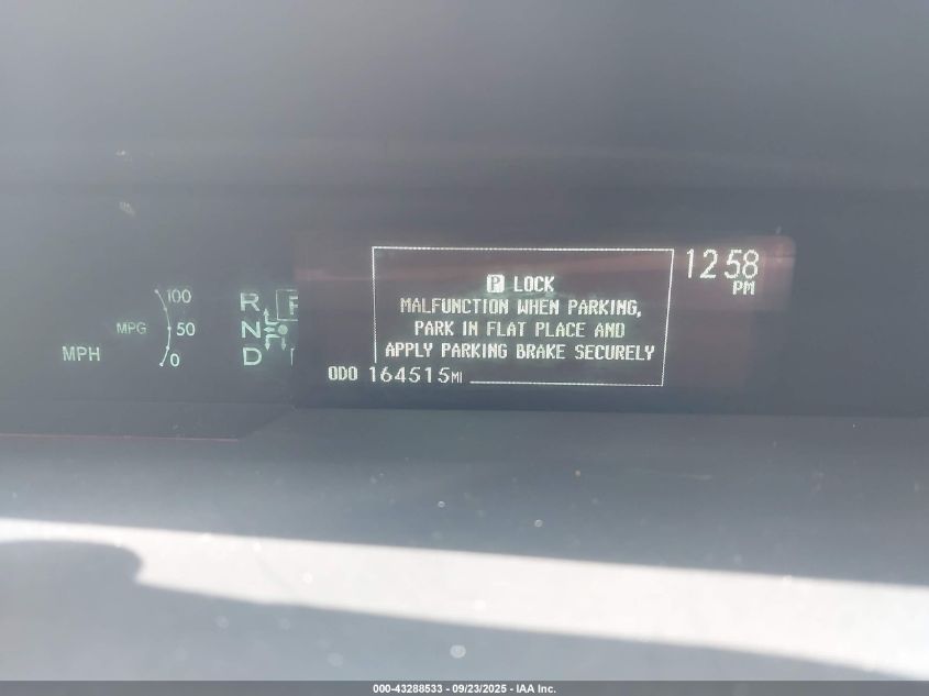 2010 Toyota Prius Iii VIN: JTDKN3DU2A0123969 Lot: 43288533