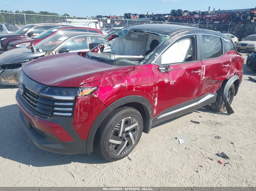 Vin: 3n8ap6ca6sl370516, lot: 43783141, nissan kicks sv fwd 20252