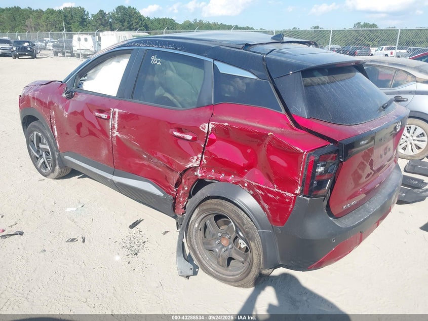 Vin: 3n8ap6ca6sl370516, lot: 43783141, nissan kicks sv fwd 20253