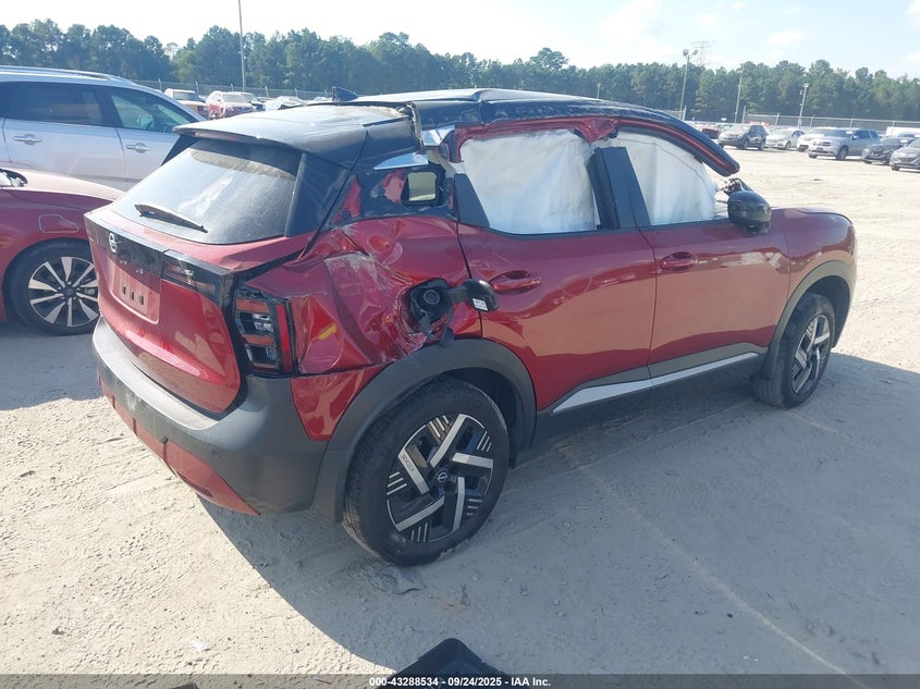 Vin: 3n8ap6ca6sl370516, lot: 43783141, nissan kicks sv fwd 20254
