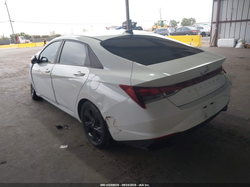 2021 HYUNDAI ELANTRA SEL 5NPLM4AG8MH027931
