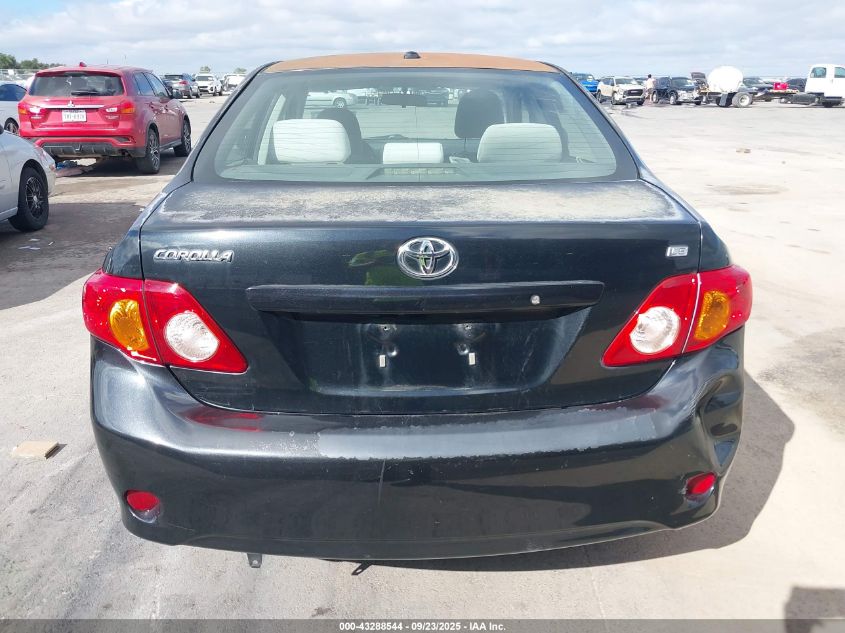 2009 Toyota Corolla Le VIN: 1NXBU40E49Z109854 Lot: 43288544