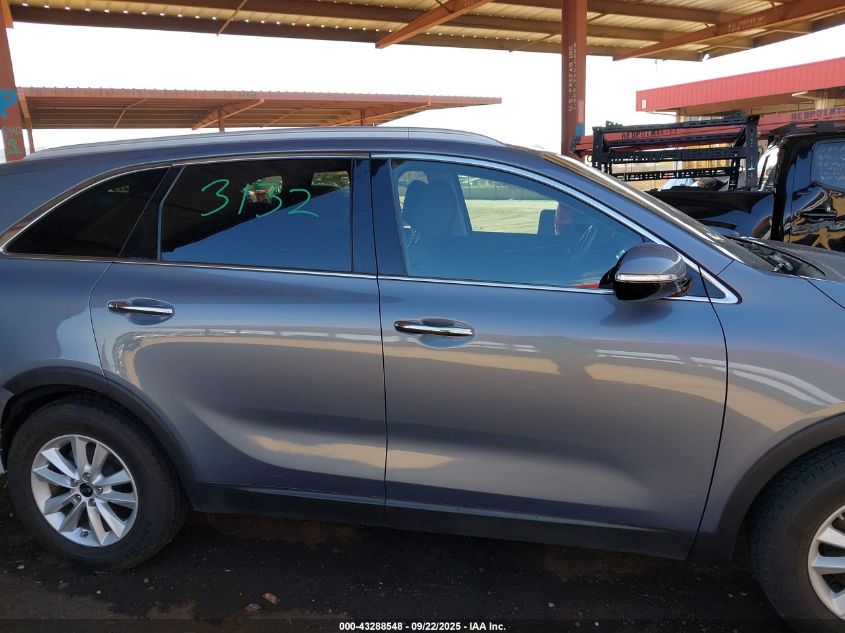 2020 Kia Sorento 2.4L Lx VIN: 5XYPG4A39LG637929 Lot: 43288548