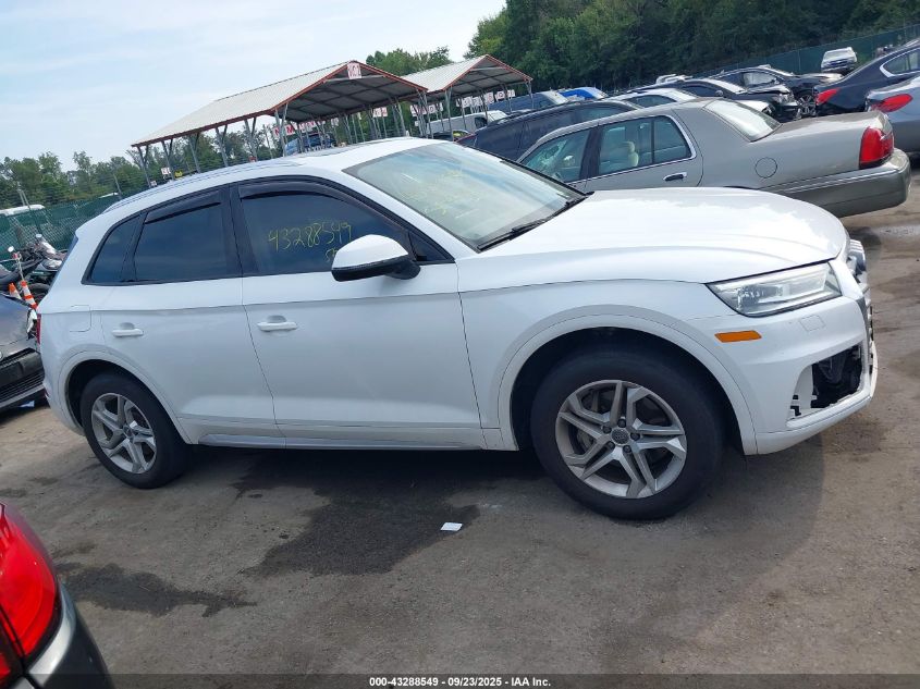 2018 Audi Q5 2.0T Premium VIN: WA1ANAFY3J2219625 Lot: 43288549