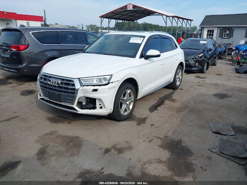 2018 Audi Q5 2.0T Premium VIN: WA1ANAFY3J2219625 Lot: 43288549
