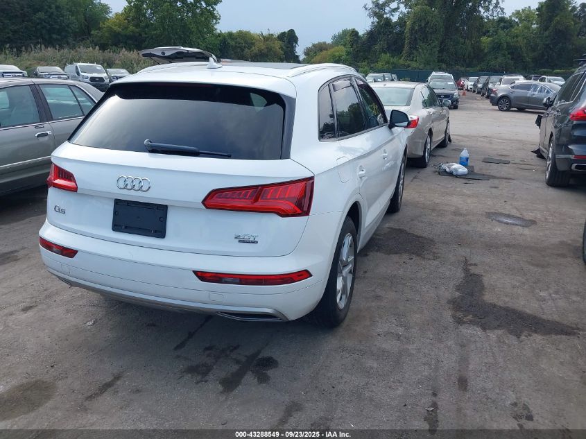 2018 Audi Q5 2.0T Premium VIN: WA1ANAFY3J2219625 Lot: 43288549