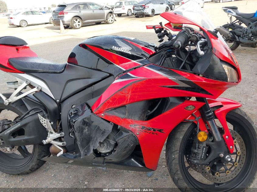 2009 Honda Cbr600 Rr VIN: JH2PC40109K200309 Lot: 43288577