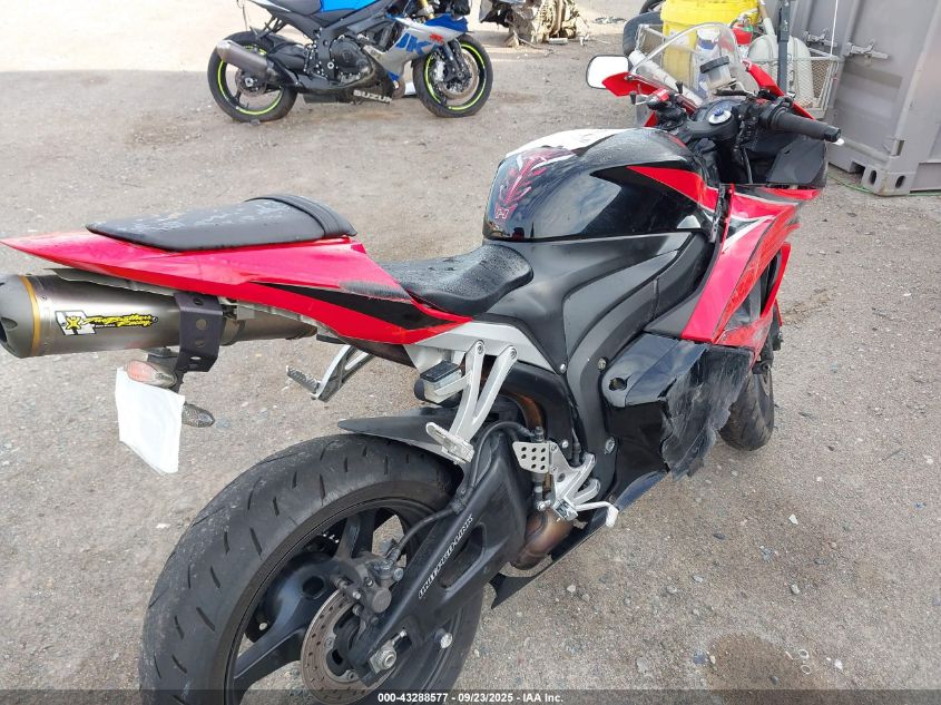 2009 Honda Cbr600 Rr VIN: JH2PC40109K200309 Lot: 43288577