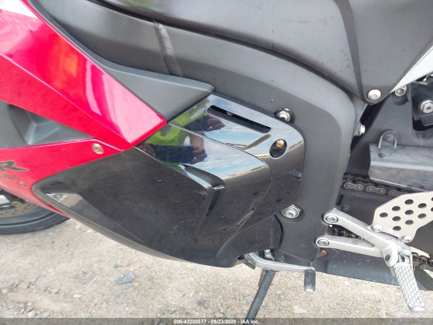 2009 Honda Cbr600 Rr VIN: JH2PC40109K200309 Lot: 43288577