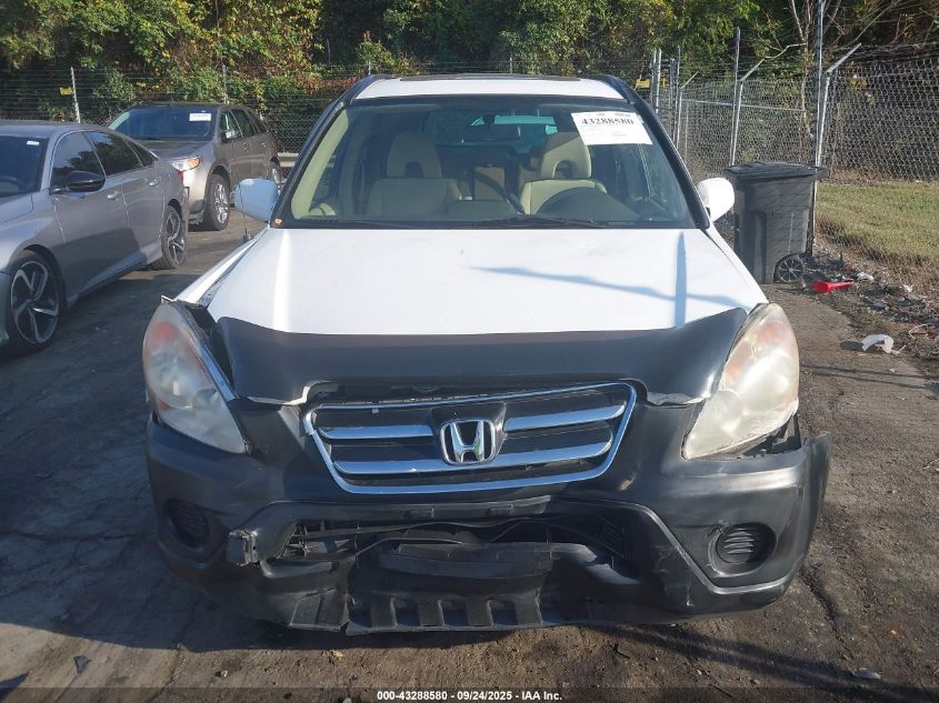 2005 Honda Cr-V Ex VIN: SHSRD78895U307134 Lot: 43288580