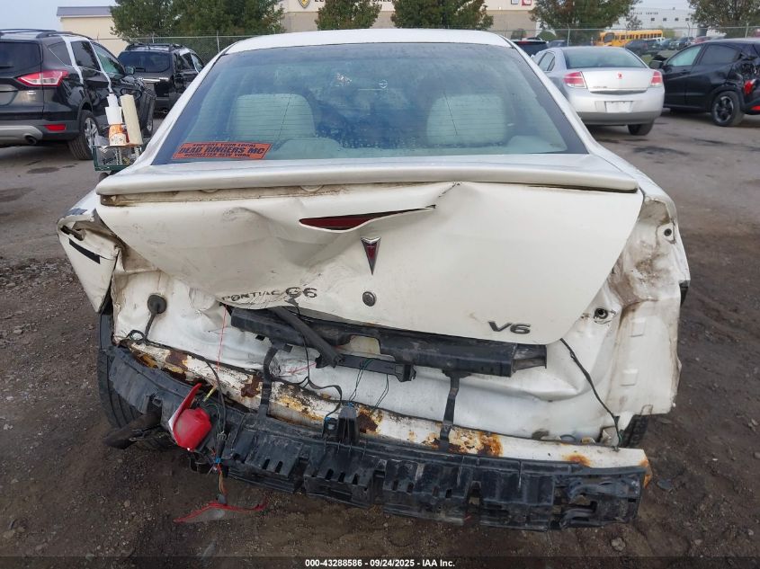 2007 Pontiac G6 VIN: 1G2ZG58N474271148 Lot: 43288586