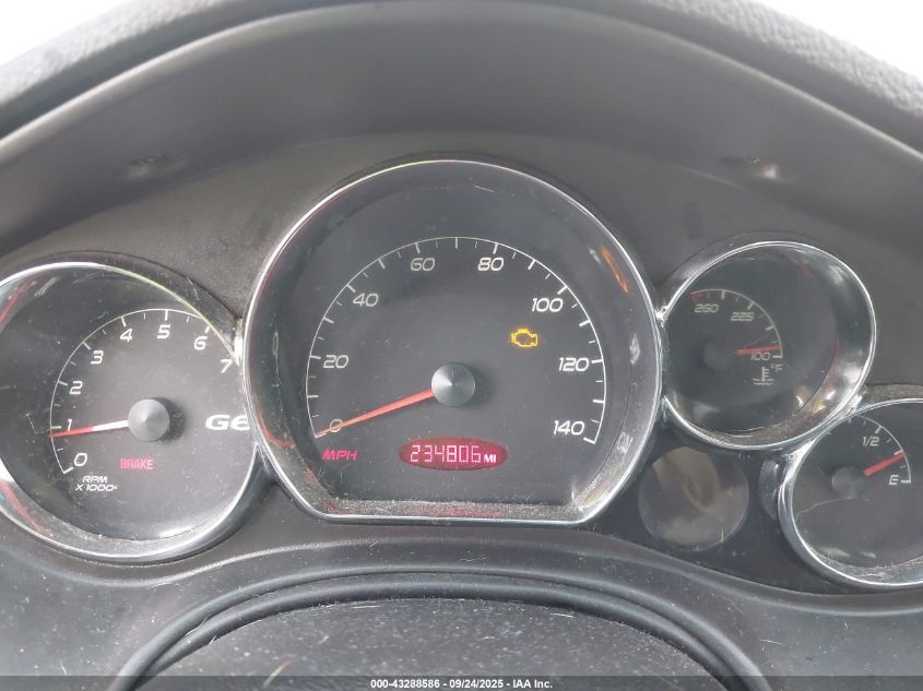 2007 Pontiac G6 VIN: 1G2ZG58N474271148 Lot: 43288586