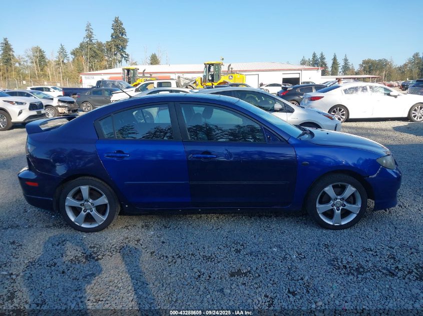 2004 Mazda Mazda3 S VIN: JM1BK323541123286 Lot: 43288605