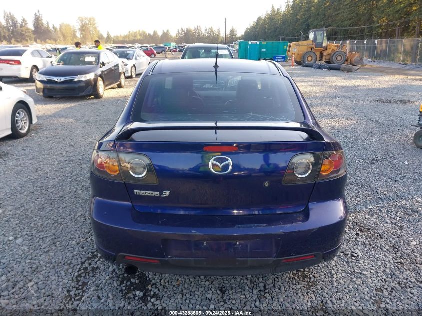 2004 Mazda Mazda3 S VIN: JM1BK323541123286 Lot: 43288605