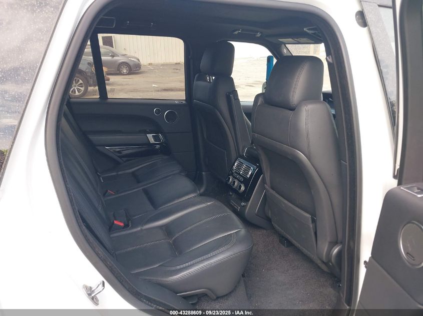 2016 Land Rover Range Rover 3.0L V6 Supercharged VIN: SALGR2PF9GA291136 Lot: 43288609