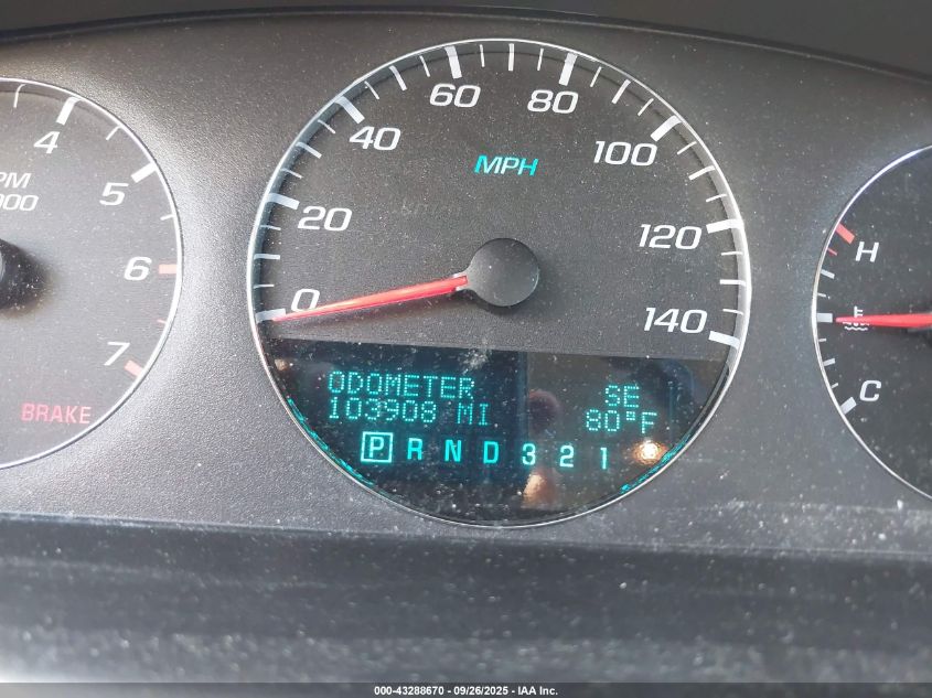 2008 Chevrolet Impala Ltz VIN: 2G1WU583589174716 Lot: 43288670