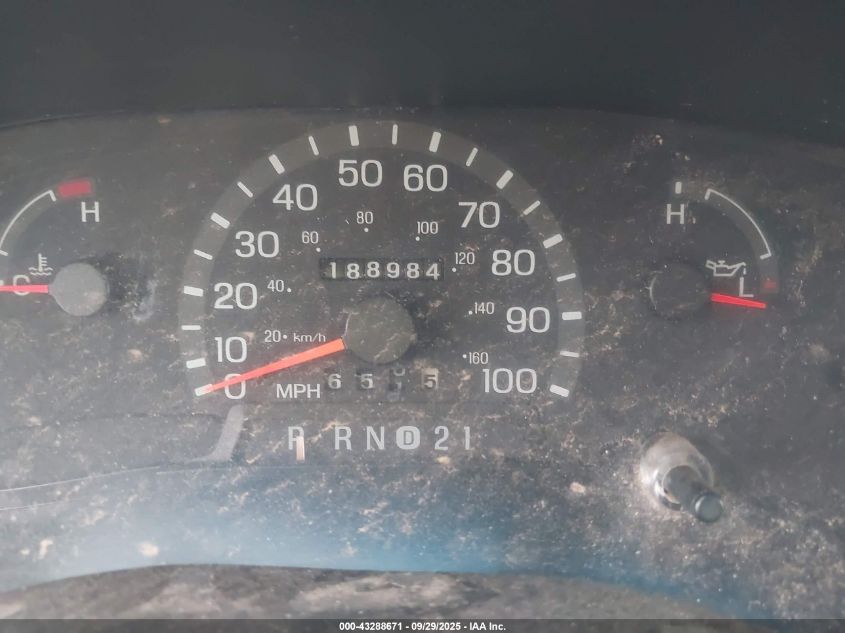 2000 Ford E-150 Commercial/Recreational VIN: 1FTRE1426YHB44627 Lot: 43288671