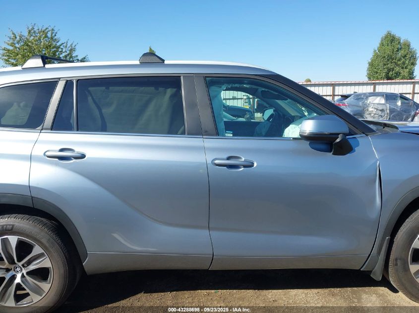 2023 Toyota Highlander Xle VIN: 5TDKDRBH8PS524248 Lot: 43288698
