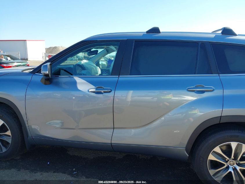 2023 Toyota Highlander Xle VIN: 5TDKDRBH8PS524248 Lot: 43288698