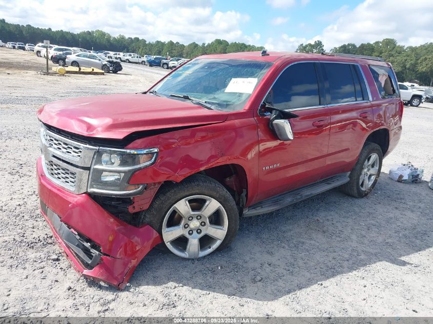 2015 CHEVROLET TAHOE LT - 1GNSCBKC2FR173243
