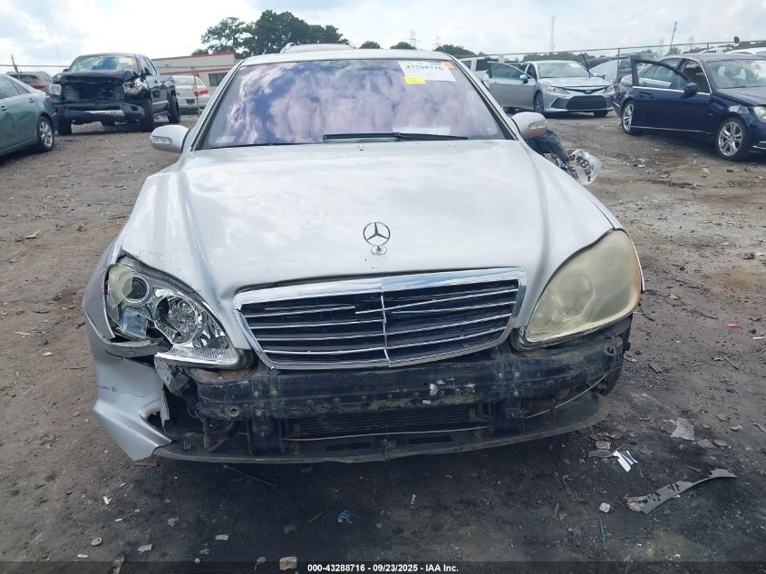 2003 Mercedes-Benz S 500 VIN: WDBNG75J03A342198 Lot: 43288716